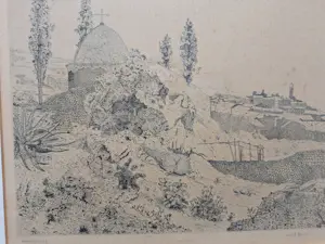 Lodewijk Bosch - Landschap in Bastia Corsa kopen? Bied vanaf 50!
