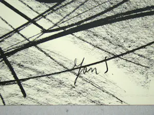 Jan Saverys - Composition abstrait - 1953 - Originele lithografie gesigneerd kopen? Bied vanaf 50!