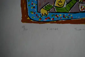Twan de Vos - Rionet - litho - oplage 20 kopen? Bied vanaf 50!