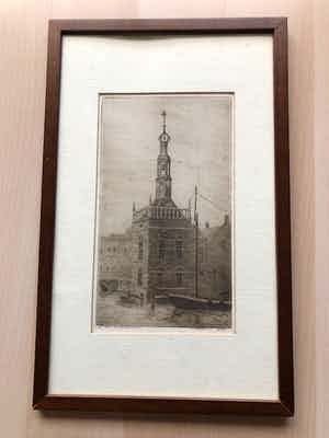 Willem Hopman - Accijnstoren te Alkmaar verkocht voor € 35!