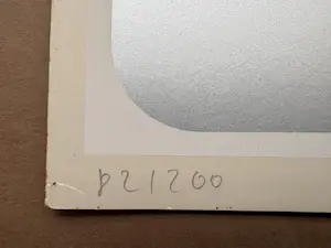 Thomas Lenk - THOMAS LENK - "Konstruktive optische Logik", Siebdruck kopen? Bied vanaf 300!