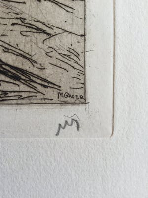 Marius Bauer - Ets. Een Turkse slager. kopen? Bied vanaf 25!