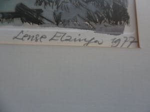 Lense Elzinga - Kleuren Ets, Krommenie anno 1795. kopen? Bied vanaf 35!