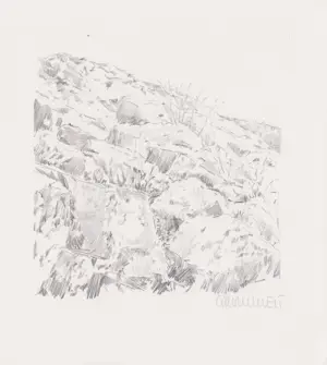 Manfred Grommelt - e.a: zes handgesigneerde zeefdrukken: Landschappen kopen? Bied vanaf 29!