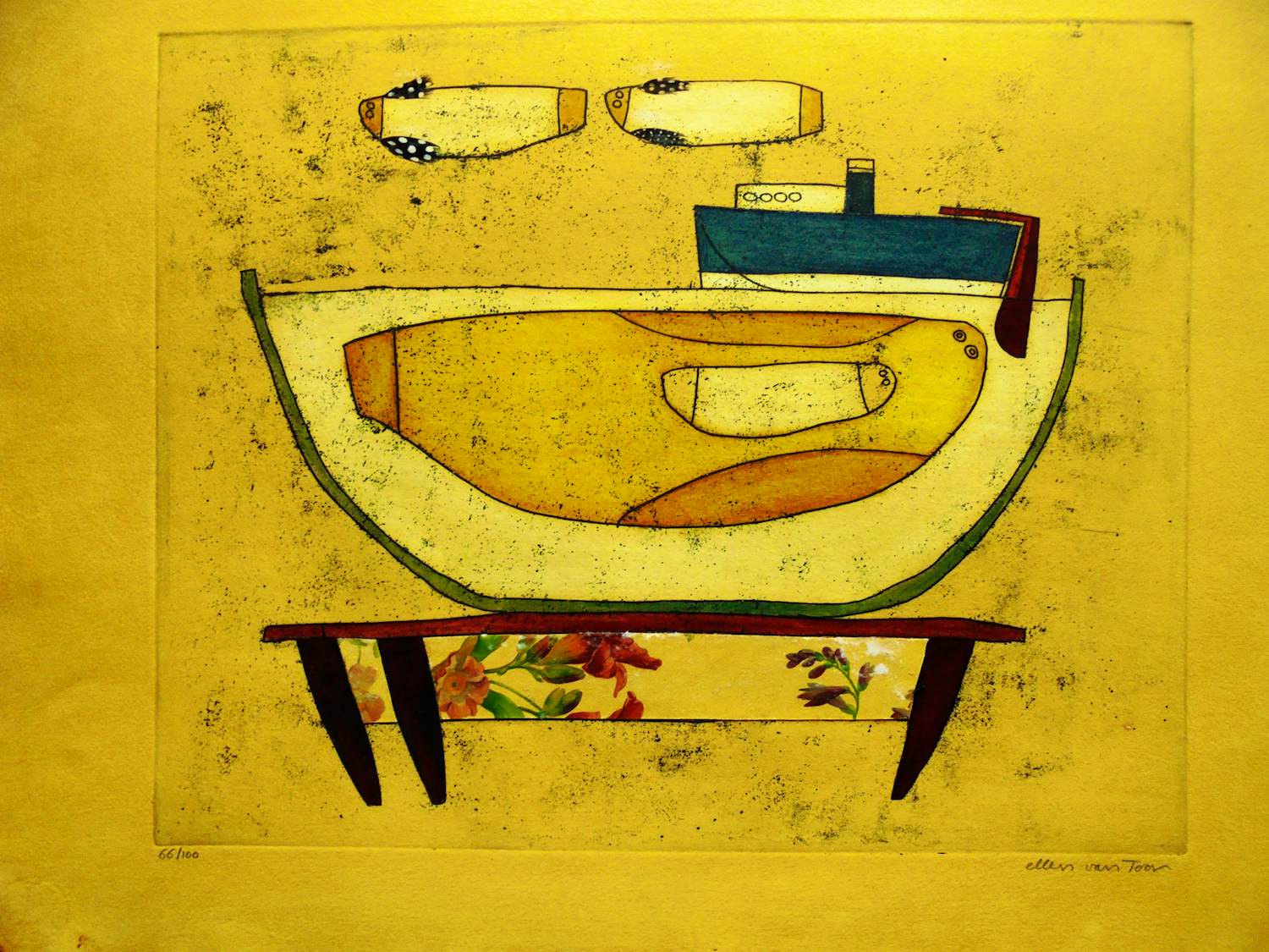 Ellen van Toor - stilleven. kopen? Bied vanaf 50!