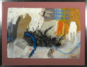 Buy Mohamed Quraish - Zeefdruk, Scene II - Ingelijst (Groot)? Bid from 35!