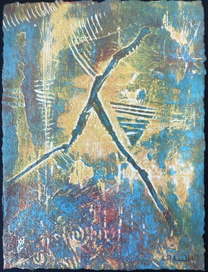 Chabab Tayefeh Mohajer - l'homme qui marche - ode aan Giacometti kopen? Bied vanaf 45!