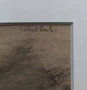 Jakob Smits - Gesigneerde houtskool tekening - Figuren in landschap kopen? Bied vanaf 75!