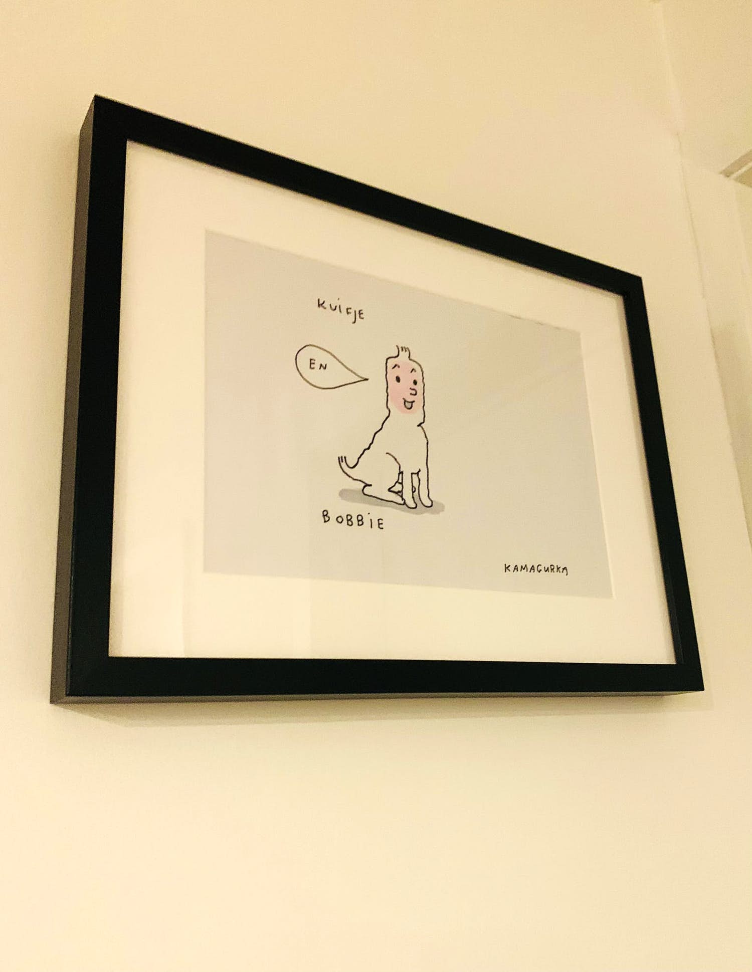 Kamagurka - Kuifje en bobbie verkocht voor € 399!