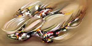 Gena - Abstract Balance verkocht voor € 250!