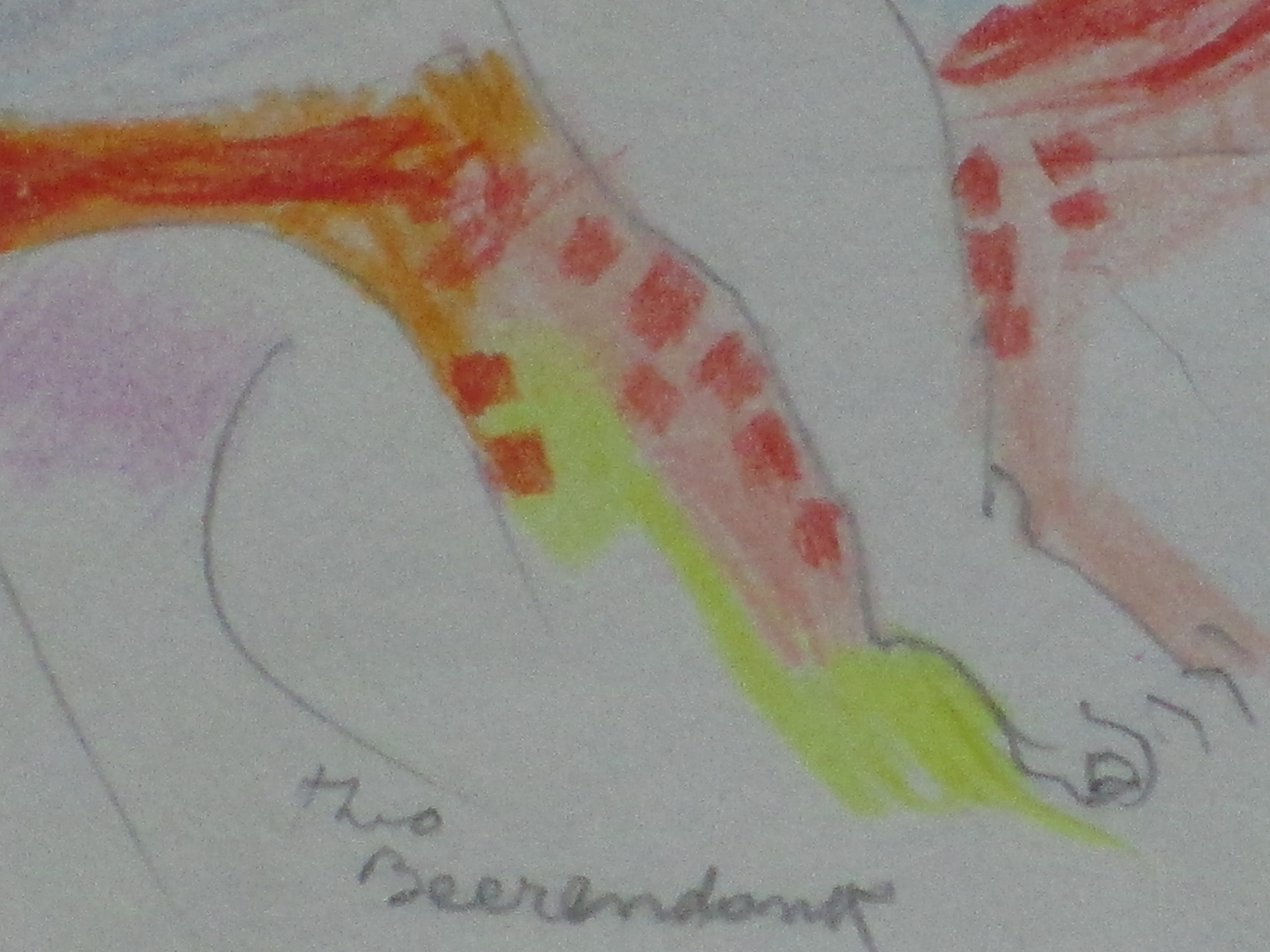 Theo Beerendonk - Damestrio - Kleurtekening kopen? Bied vanaf 45!