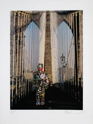 HA Schult - Handgesigneerde giclée: Trash People - I Love N.Y. kopen? Bied vanaf 65!