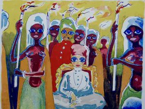 Kees van Dongen - Gravure 1001 nacht : ' L'étrange khalifat ' kopen? Bied vanaf 5!