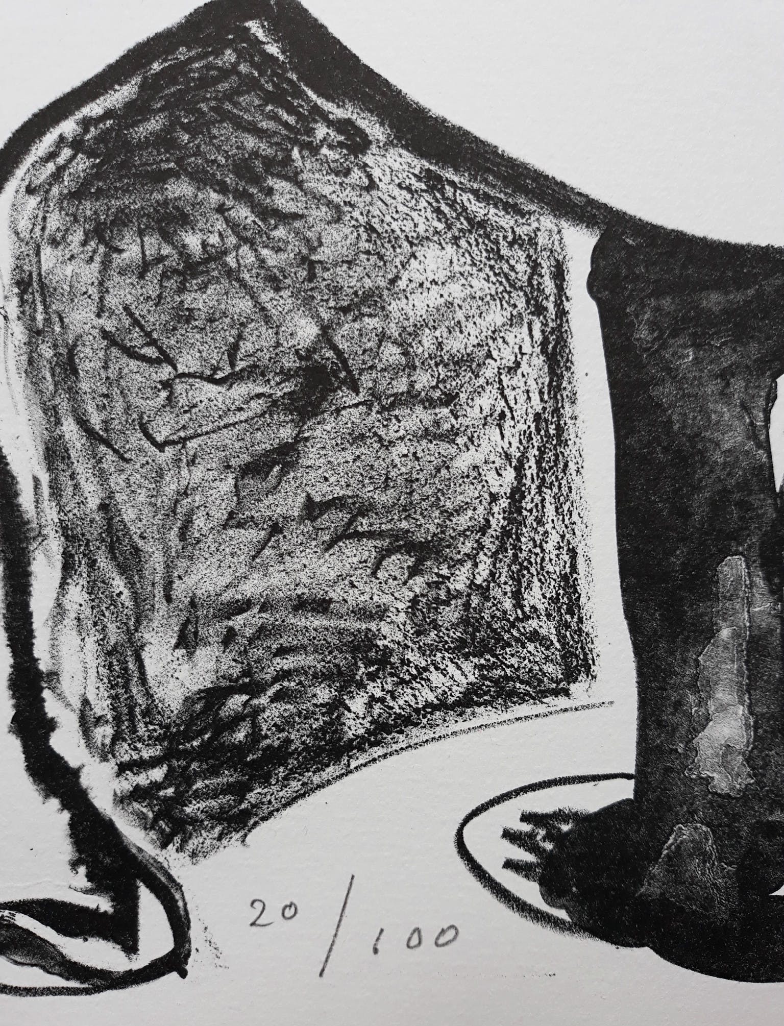 Lucebert - Naakte vrouw en voyeur, litho kopen? Bied vanaf 195!