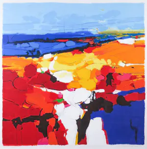 Frank Lejeune - Zeefdruk, Toscana - Ingelijst (Groot) kopen? Bied vanaf 50!