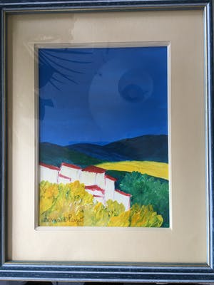 Bernard Payet - 3 mooie schilderijtjes, gesigneerd en ingelijst kopen? Bied vanaf 40!