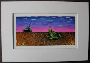 Dadara - Zeefdruk: Frog kopen? Bied vanaf 100!