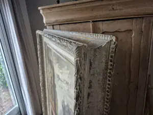 Jan Korthals - olie op doek - stadsaanzicht - gesigneerd l.o. kopen? Bied vanaf 1995!