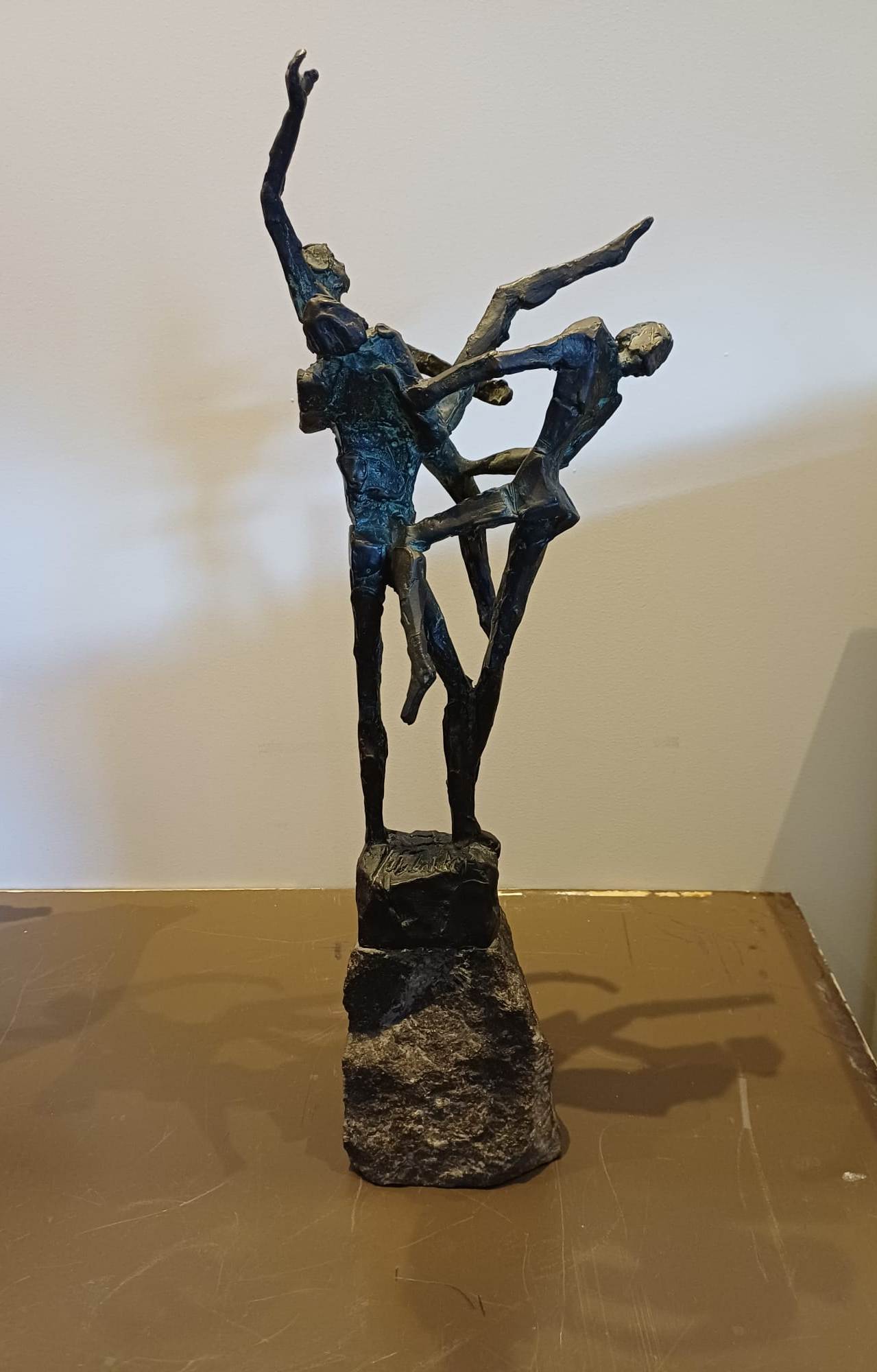 Jits Bakker - Bronzen sculptuur: 3 figuren kaufen? Bieten Sie von 1495!