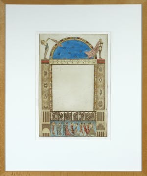 Gea Karhof - Ets, Omzien in verwondering - Ingelijst kopen? Bied vanaf 60!