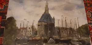 Buy Jan Kelderman - Haven met hoofdtoren Hoorn? Bid from 70!