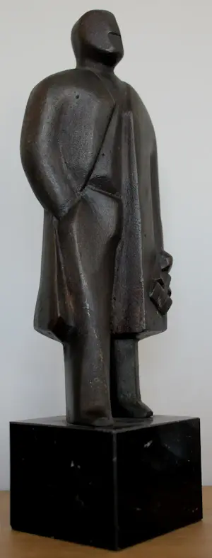 Frans Duckers - Bronzen sculptuur: 'De Limburger' kopen? Bied vanaf 295!