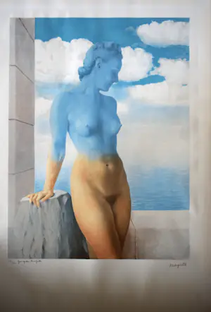 Rene Magritte - lithografie - Georgette Magritte kopen? Bied vanaf 325!