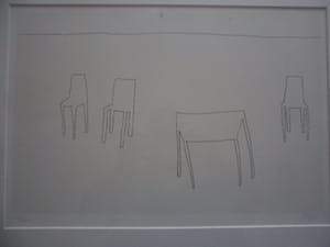 Klaas Gubbels - Zeefdruk - uit de serie Verlegen Schaduwen kopen? Bied vanaf 80!