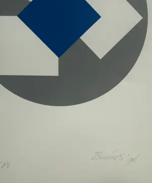 Bob Bonies - handgesigneerde zeefdruk | 'zonder titel' | 1996 kopen? Bied vanaf 20!