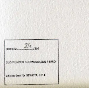 Guðmundur Erro - Menschen kopen? Bied vanaf 500!