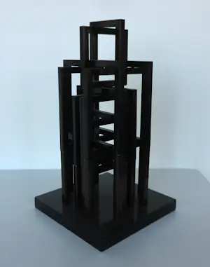 Margot Zanstra - Metalen sculptuur, Lineair I kopen? Bied vanaf 150!