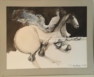 Willem Snitker - Vrouw op Paard kopen? Bied vanaf 100!