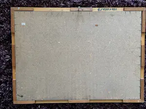 Pieter Starreveld - naakt op sofa in roodkrijt kopen? Bied vanaf 85!