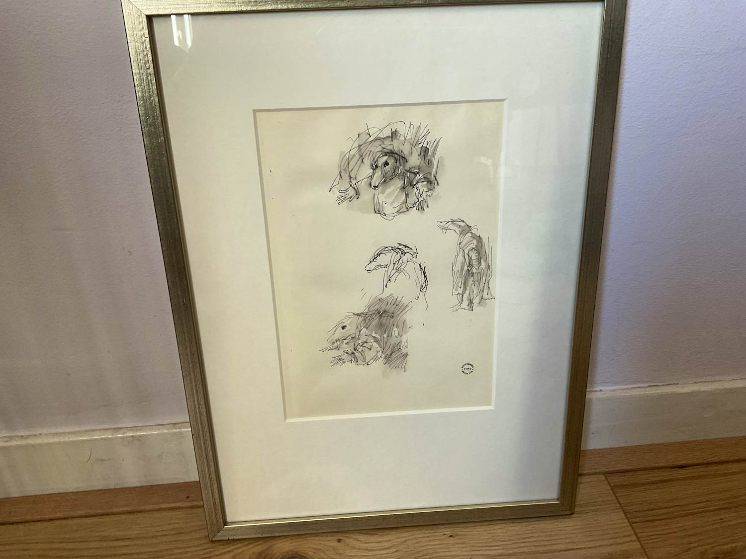 Peter Vos - Pentekening kopen? Bied vanaf 200!