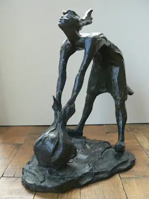 Brons (Onbekend) - Sjalotje uit Ootmarsum gemaakt door Berend Seiger kopen? Bied vanaf 365!