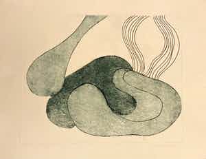 Jan Montyn - “Aete 2” bijzondere ets verkocht voor € 85!