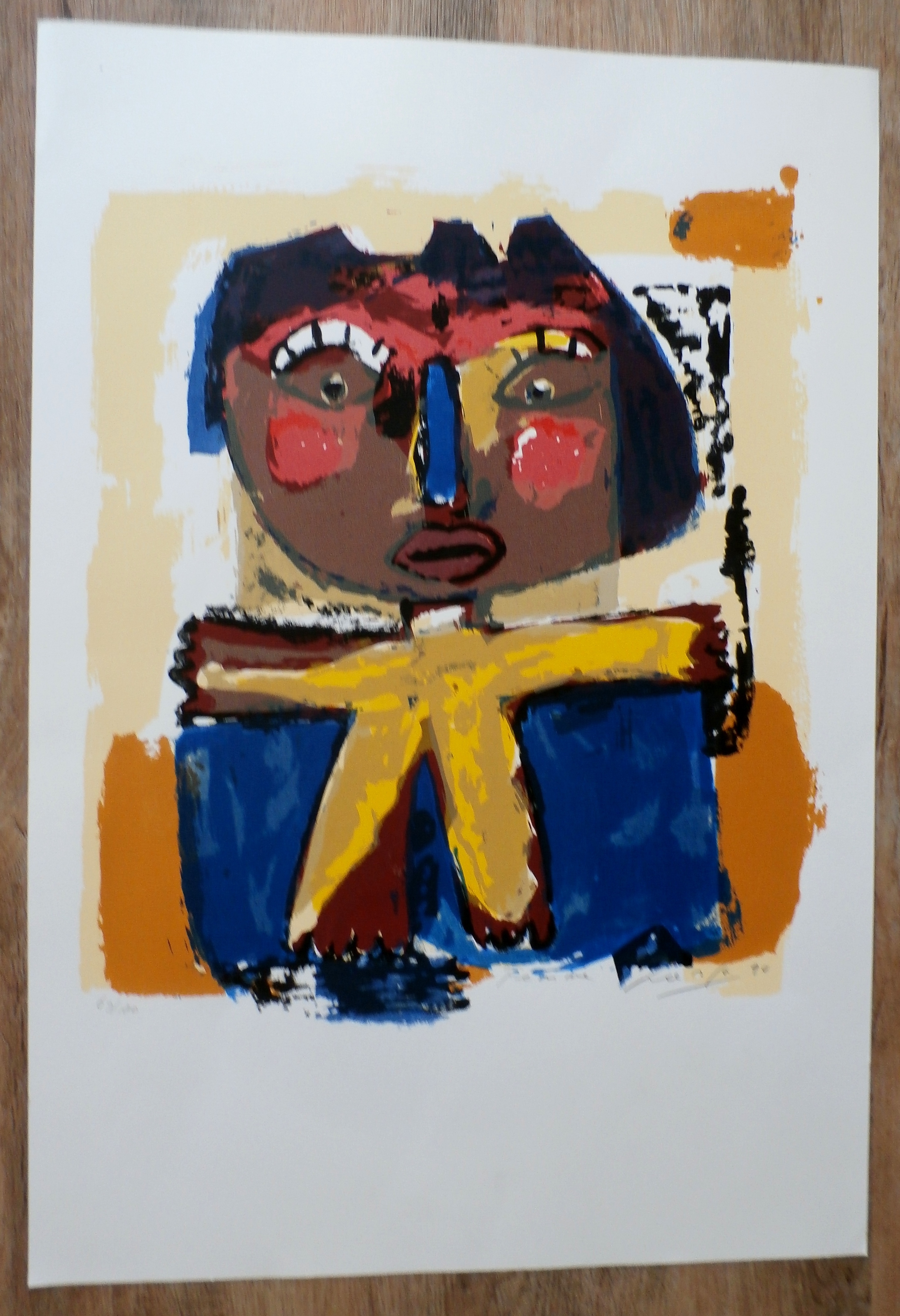 John Lie a Fo - Zeefdruk - 1990 kopen? Bied vanaf 45!