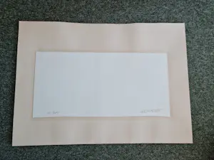 Lieve Prins - grote 2011 computerprint "vrouwe justitia" met opdracht "voor Hedy (d'Ancona) kopen? Bied vanaf 1!