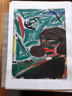 Alphons Freijmuth - Zeefdruk, Jannie kopen? Bied vanaf 35!