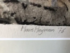 Hans Heijman - Ets ea kopen? Bied vanaf 50!