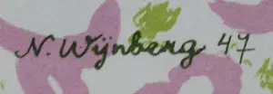 Nicolaas Wijnberg - Litho - 1947 kopen? Bied vanaf 35!