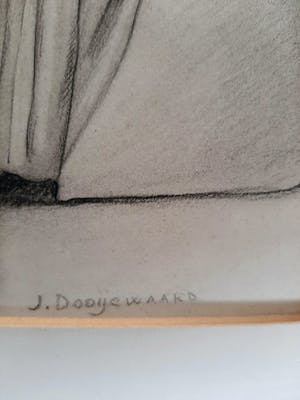 Jacob Dooijewaard - Gips portret kopen? Bied vanaf 50!