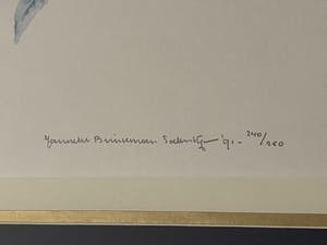 Janneke Brinkman-Salentijn - Bloemstuk rood en blauw kopen? Bied vanaf 1!