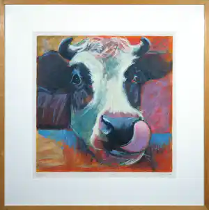 Theo Onnes - Zeefdruk, Noor- Ingelijst vendu pour 50€ !
