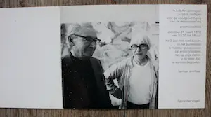 Anton Rooskens - Galerie Ariel 1972 (met litho), uitnodiging galerie Krikhaar (1973) kopen? Bied vanaf 125!