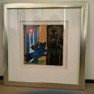 Corneille - Vrouw met uil kopen? Bied vanaf 225!