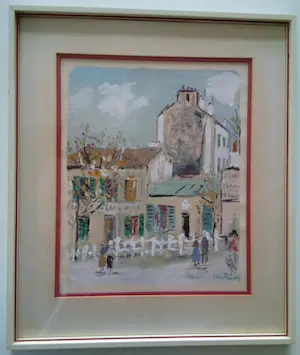 AcheterMaurice Utrillo - Drei Stadtansichten? Enchérissez de 300!