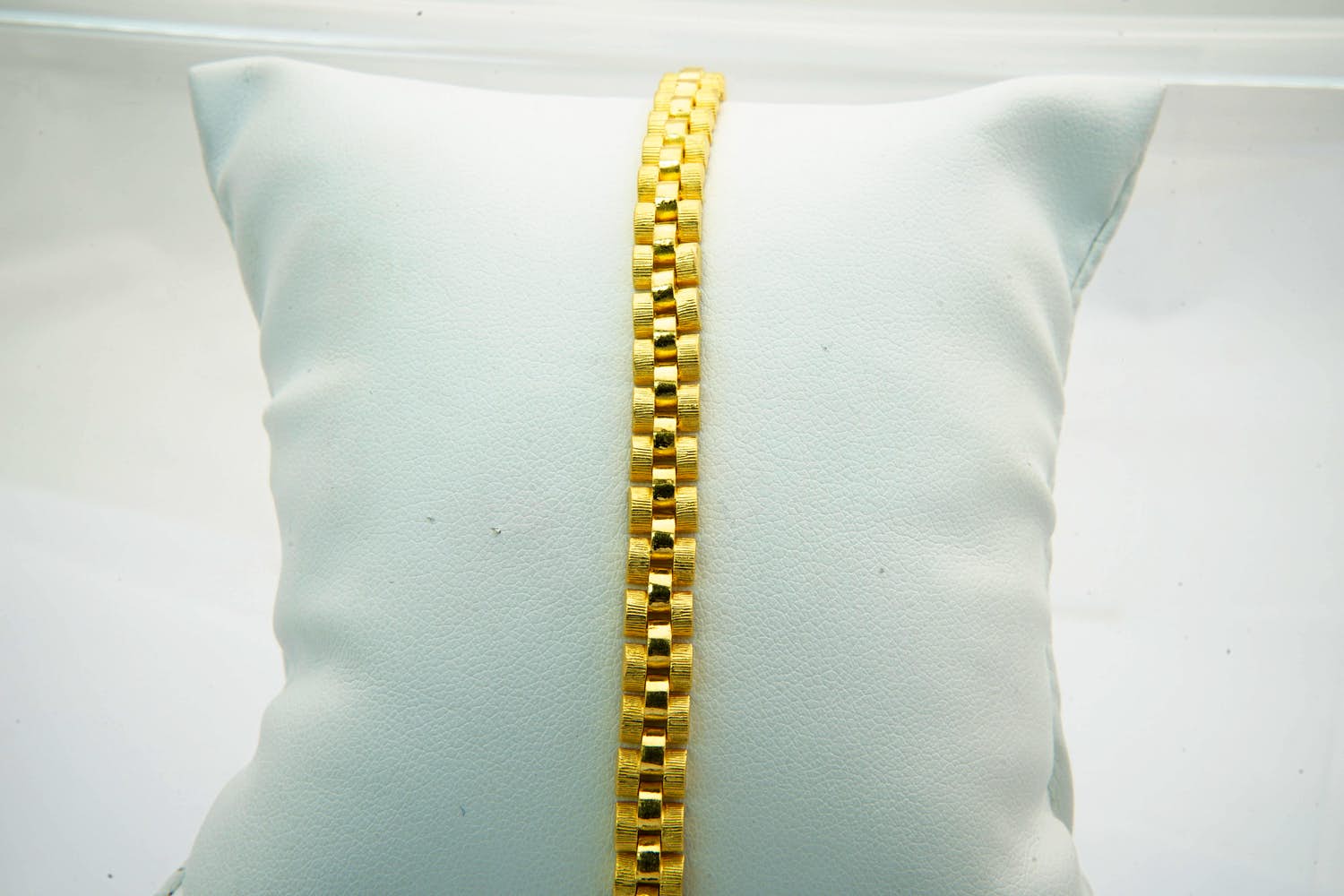 30- Zo goed als nieuwe hoog-gehalte 22 karaats geel-gouden schakel armband kopen? Bied vanaf 1280!