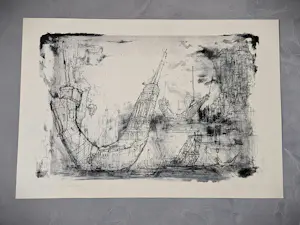 Dirkje Kuik - Fraai gedetailleerde Litho "de rede van Gibraltar" 1979 - beperkte oplage kaufen? Bieten Sie von 28!