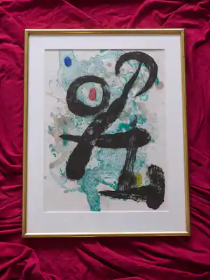 Joan Miro - Lithographie "Der Faun" aus 1963 vendu pour 130€ !